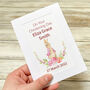 Personalised Keepsake Peter Rabbit Christening Card, thumbnail 2 of 3