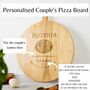 Personalised Couple's Pizza Board, thumbnail 3 of 9