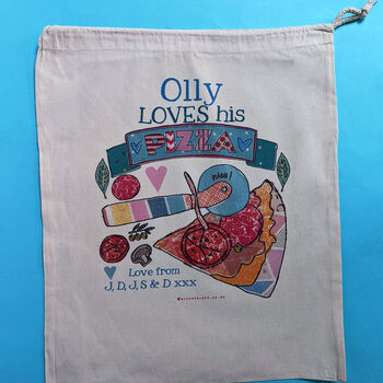 Personalised Pizza Oven Tools Bag, 8 of 12