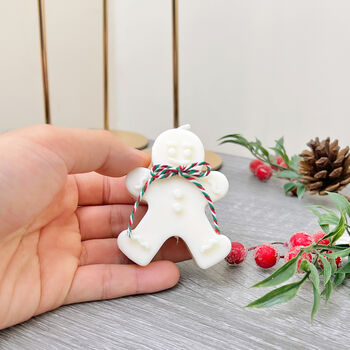 Christmas Gingerbread Candle Stocking Filler Gifts, 8 of 11