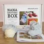 Nana Merino Baby Booties Knitting Kit, thumbnail 1 of 6