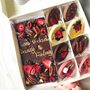 Personalised Chocolate Bar With Strawberry, Raspberry, thumbnail 5 of 8