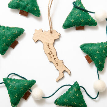 Personalised Country Ornament, 7 of 12