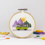 'Campervan' Mini Cross Stitch Kit, thumbnail 1 of 2