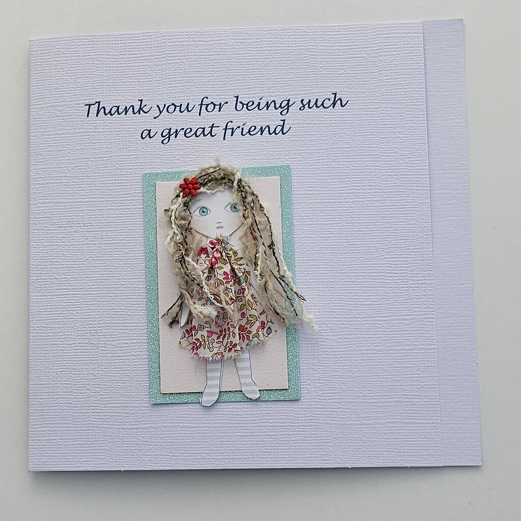 Thank You Friend Card