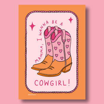 Cowgirl Boots Print, 2 of 5