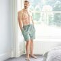 Men's 'Moss' Herringbone Brushed Cotton Sleep Shorts, thumbnail 1 of 4