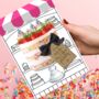 Personalised Sweet Birthday Cake Card For Her, thumbnail 4 of 7