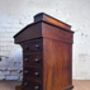 Victorian Walnut Davenport Desk, thumbnail 6 of 9
