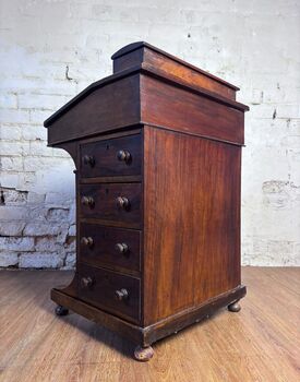 Victorian Walnut Davenport Desk, 6 of 9