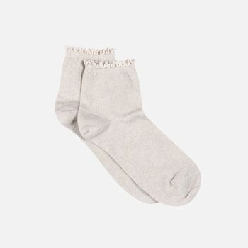 Lis Glitter Short Socks, 3 of 5