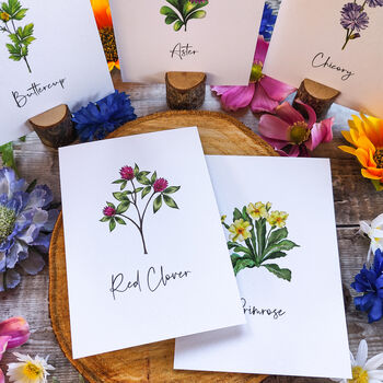 Flower Table Name Card, 6 of 10