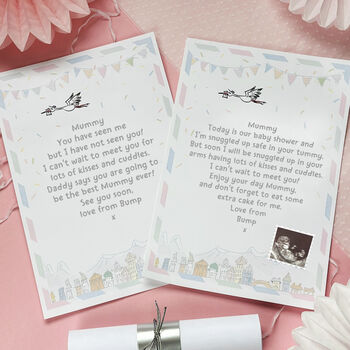 Letter From The Bump, Pregnancy Gift, Mum To Be, 11 of 12