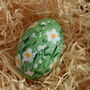 Hand Painted Easter Egg Decoration Daisies, thumbnail 1 of 4