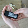 Rectangle Black And White Photo Keychain, thumbnail 1 of 2