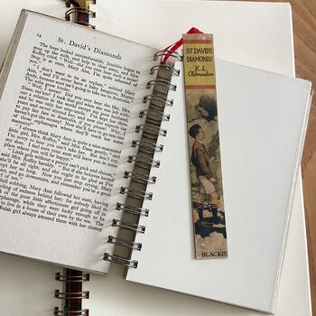 'St David's Diamonds' Upcycled Notebook, 3 of 4