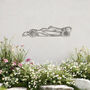 Metal Formula One Car Wall Art Racing Fan Garden Decor Gift, thumbnail 4 of 10