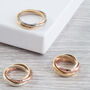 Russian Wedding Ring Three Colour 9ct Gold, thumbnail 1 of 10