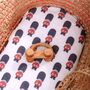 Muslin Swaddle Blanket London Soldiers Baby Gift, thumbnail 1 of 12