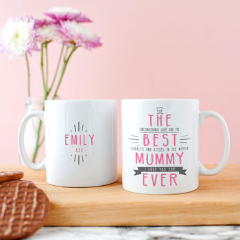 Personalised 'Best Mummy Ever' Secret Message Mug, 2 of 9