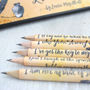 Personalised Little Women Gift Pencils, thumbnail 4 of 7