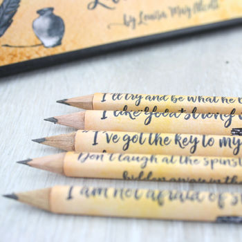 Personalised Little Women Gift Pencils, 4 of 7