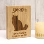 Personalised Pet Silhouette Wooden Artwork, thumbnail 3 of 8