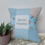 Special Grandma Cushion   Blue And Pink, thumbnail 3 of 11