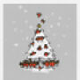 Set Of Three Personalised 'Robins' Christmas Cards, thumbnail 3 of 6