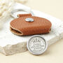 80th Birthday 1946 Sixpence Keepsake Keyring, thumbnail 2 of 9