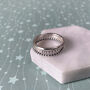 Sterling Silver Stacking Ring, thumbnail 8 of 9