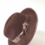 Chocolate Julia Trilby, thumbnail 2 of 2