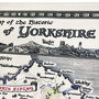 Yorkshire Map Tea Towel, thumbnail 8 of 12