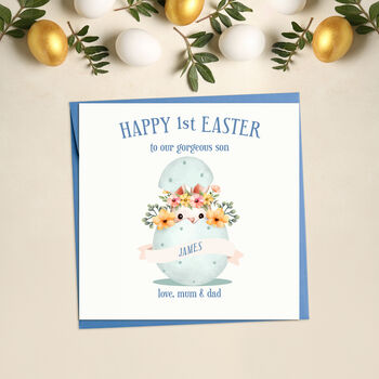 First Easter Bunny Card, 3 of 3