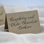 Calligraphy Wedding Buffet Food Cards X Five, thumbnail 6 of 6