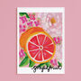 Grapefruit Kitchen Print, thumbnail 4 of 10