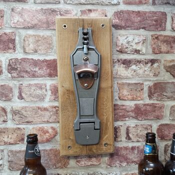Wall Drum Pedal Beer Bottle Opener, 5 of 8
