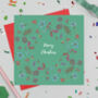 'Floral Christmas' Mixed Pack Of 12 Christmas Cards, thumbnail 4 of 12