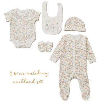 Woodland Bunny Autumn Baby Gift Box, 5 of 11