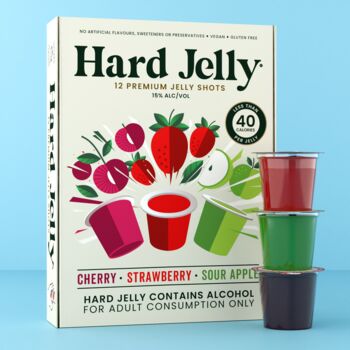 Jelly Shots 'Love' Giftpack, Natural Flavours, 15% Abv, 4 of 7