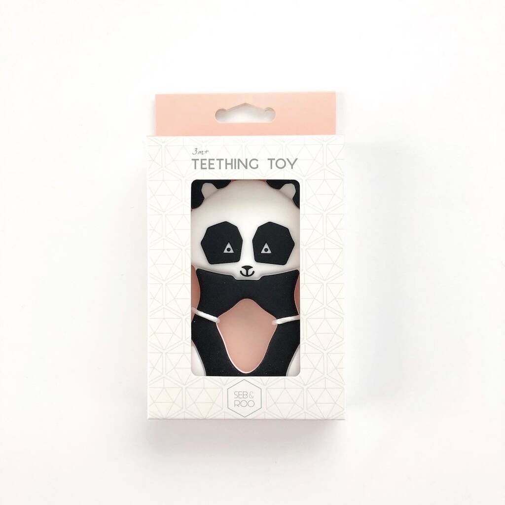 Panda Baby Teething Toy, 1 of 5