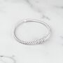 Sterling Silver Milestone Birthday Stretch Bracelet In Various Ages, thumbnail 4 of 12