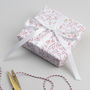 Handrawn Hearts Valentines Wrapping Paper, thumbnail 5 of 8
