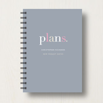 Personalised Home Or Work Planner Or Journal, 6 of 10
