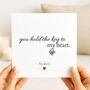 Personalised Love Card For Girlfriend, Fiancee Or Wife – Customisable Greeting Card For Partner, Anniversary, thumbnail 1 of 4