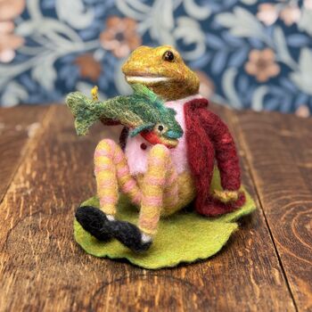 Beatrix Potter Jeremy Fisher Needle Felting Craft Kit, 3 of 5