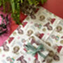 Golden Girls Wrapping Paper, Funny Retro Gift Wrap With Blanche, Dorothy, Rose And Sophia, thumbnail 1 of 10