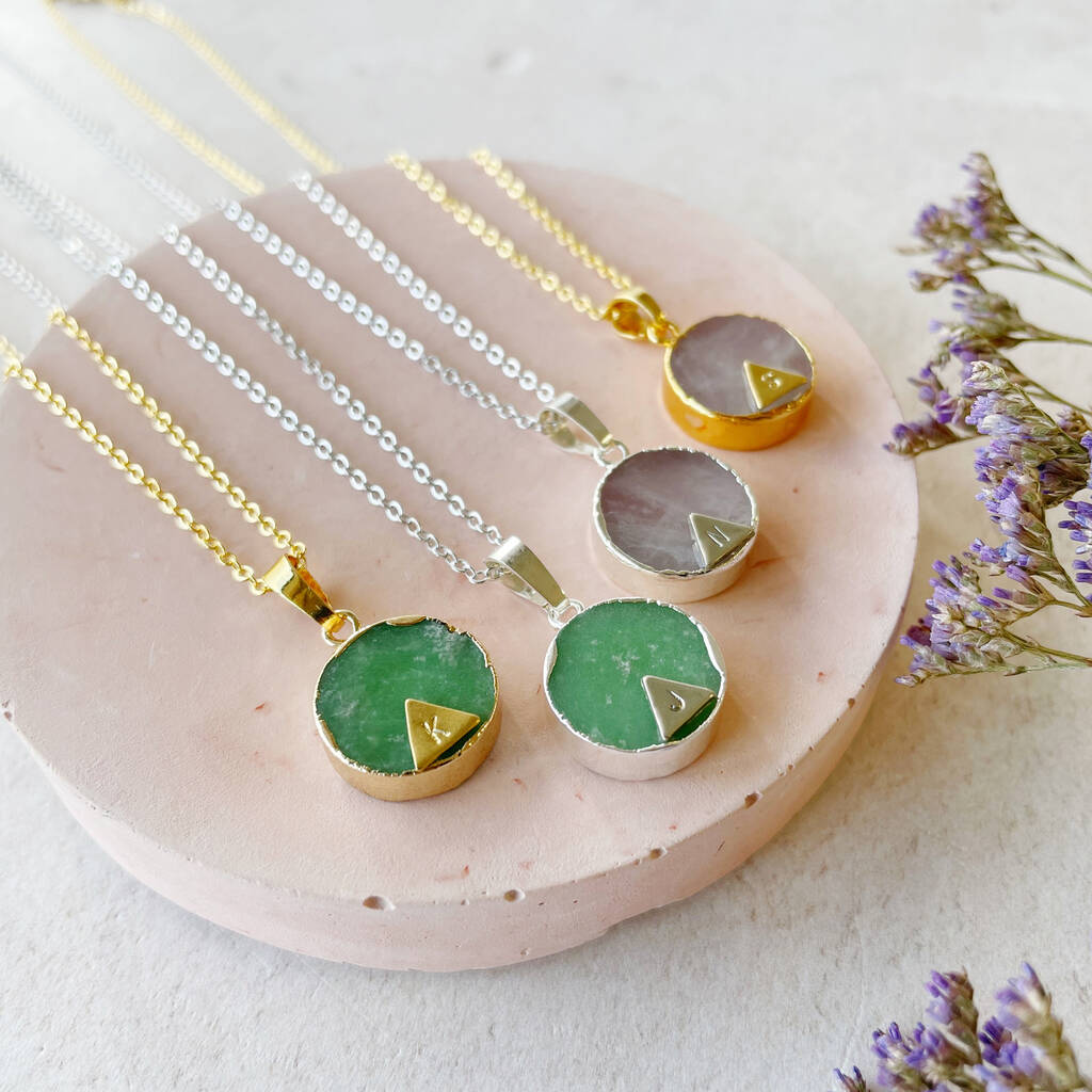 Personalised Gemstone Necklace By Lucent Studios