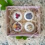 Pack Of Four All Natural Secret Bath Bombs With Hidden Messages, thumbnail 2 of 2