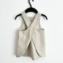 Personalised Children's Apron 100% Linen Kids Pinafore Apron, thumbnail 2 of 10